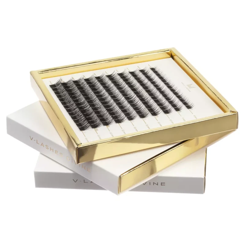 Master Box V-Lashes Divine | Zestaw kępek rzęs do makijażu