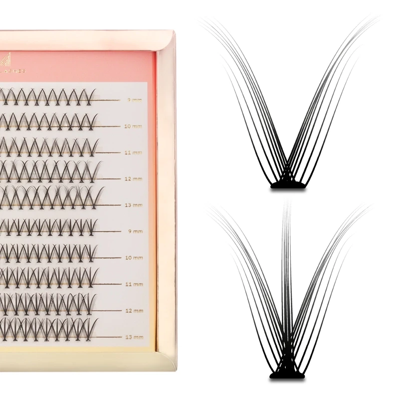 Limitowana Edycja | Master Box V-Lashes Revolution | Zestaw 2 rodzajów kępek rzęs do makijażu