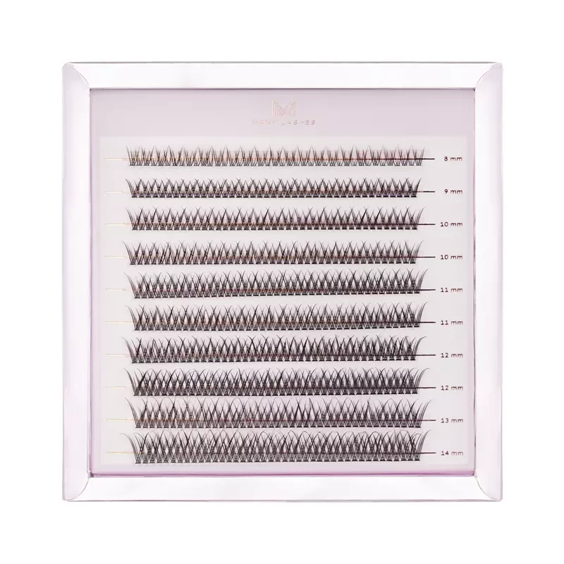 Master Box V-Lashes | Zestaw kępek rzęs do makijażu