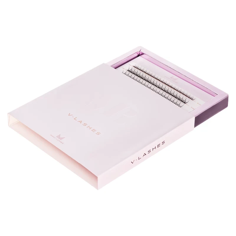 Master Box V-Lashes | Zestaw kępek rzęs do makijażu