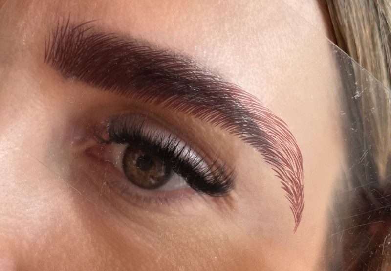 Pro Brows Palette | bezbarwna paleta kolorów brwi | stylizacja brwi | henna | makijaż permanentny