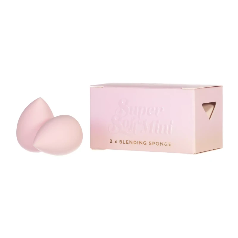 2 Mini gąbki do makijażu beauty blender róż