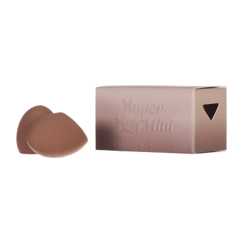 2 Mini gąbki do makijażu beauty blender coffee