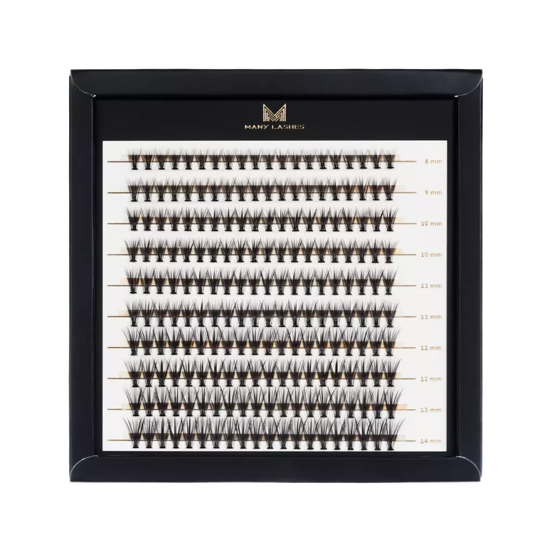 Master Box 20D Superblack | Zestaw kępek rzęs do makijażu