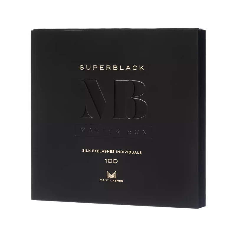 Master Box 10D Superblack | Zestaw kępek rzęs do makijażu