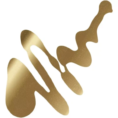 Złoty lakier hybrydowy | 602 gatsby gold | HYBRID COLOR | UV