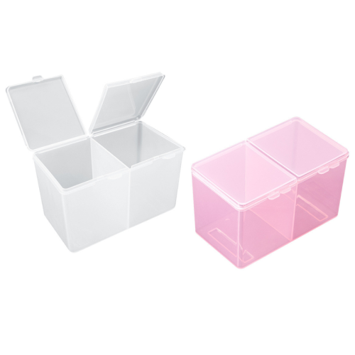 Verschließbarer Organizer für Wattepads | Wattestäbchen | Make-up-Zubehör