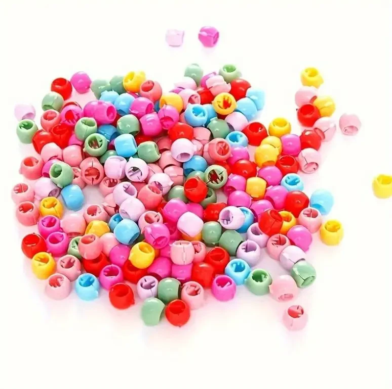Bunte Mini-Haarklammern | Haarperlen