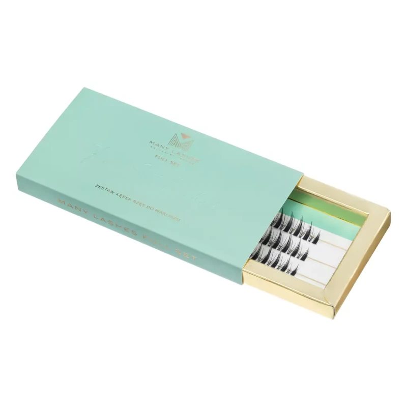 Full Set Lashes No. 5 | Kępki rzęs ManyLashes | C - CC, opakowanie