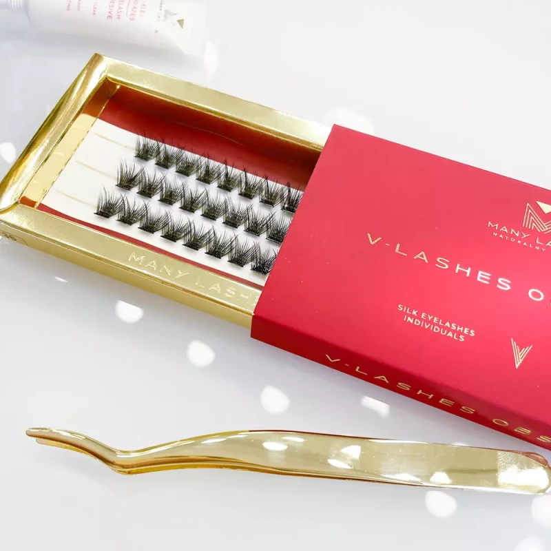 V-Lashes Obsession | Lash Box | kępki rzęs do makijażu, zdjęcie stylizowane