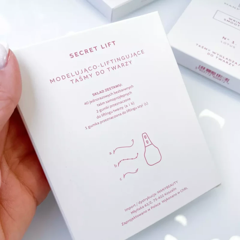Secret Lift by Many Beauty | Taśmy liftingujące i modelujące, opakowanie