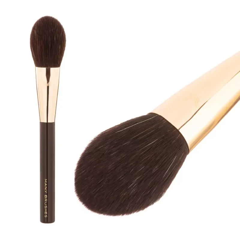 MBC-01 | Großer Puderpinsel | Many Brushes Chocolate | Smooth Touch | Acrylgriff