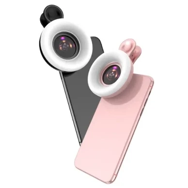 Ringlicht für Smartphone-Fotos | LED | Makro | Modell LQ-190 