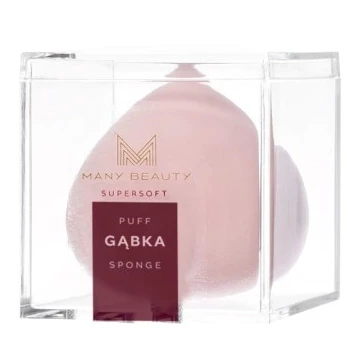 Duża gąbka do makijażu beauty blender | supermiękka, opakowanie