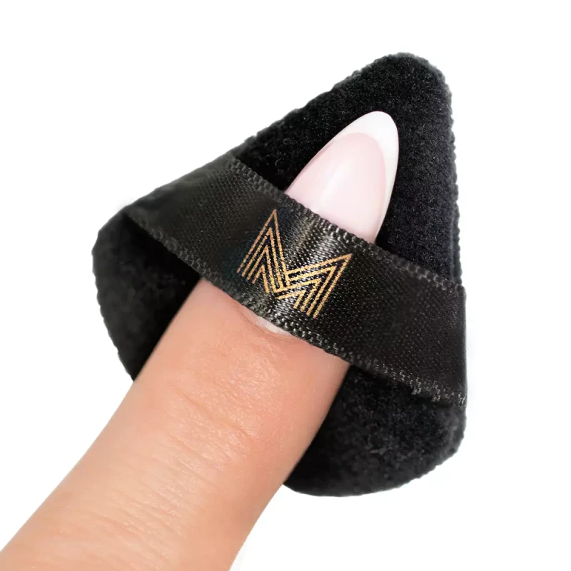 Mini Triangle Powder Puff | miniaturowy puszek ze wstążką
