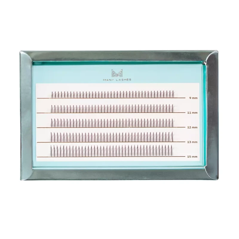 Mini Box A-lashes Classic | mix 1 | Zestaw kępek rzęs do makijażu 9-15 mm