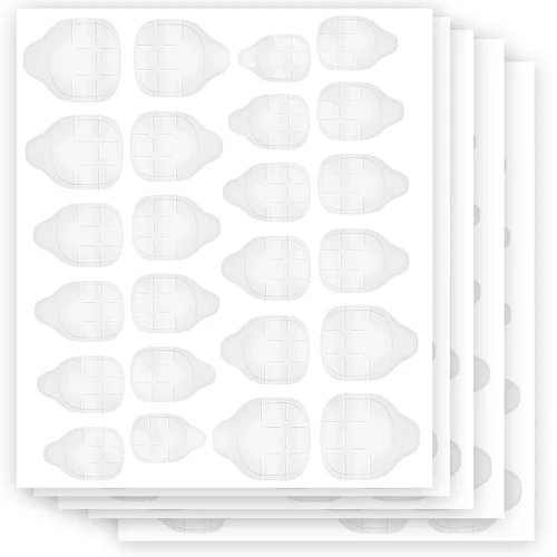 Nagelkleber-Sticker für Tips | doppelseitig | 5 Bögen