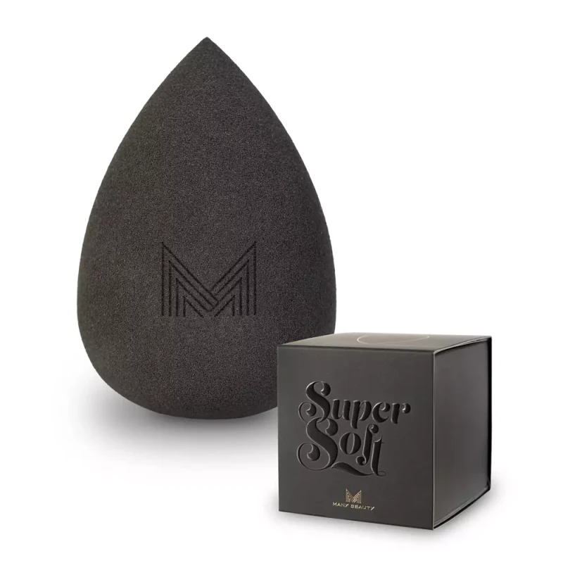 SUPERSOFT - DROP- beauty blender Blending sponge Gąbka do makijażu w kartoniku kropla_black3.webp