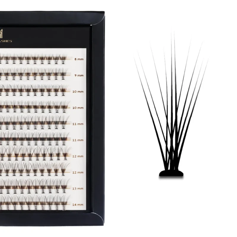 Master Box 10D Superblack | Zestaw kępek rzęs do makijażu