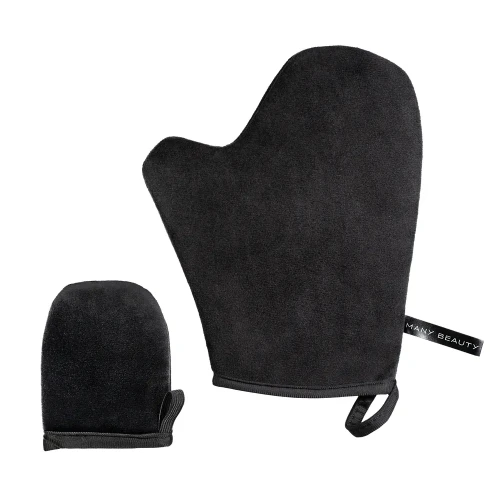 Set aus Handschuhen für Selbstbräuner