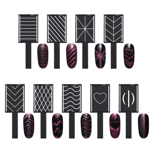 Magnet für Cat-Eye-Magnetlacke | 9 Designs