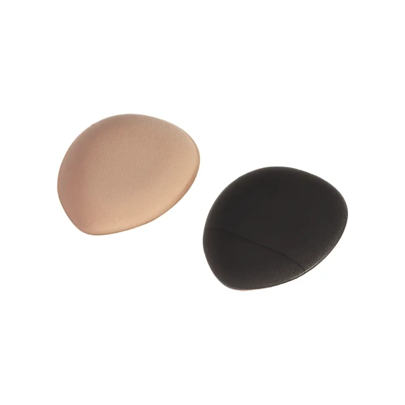 Mini Puff Supersoft | mini puszek na palec | supermiękka gąbka do makijażu | 2 sztuki, czarny