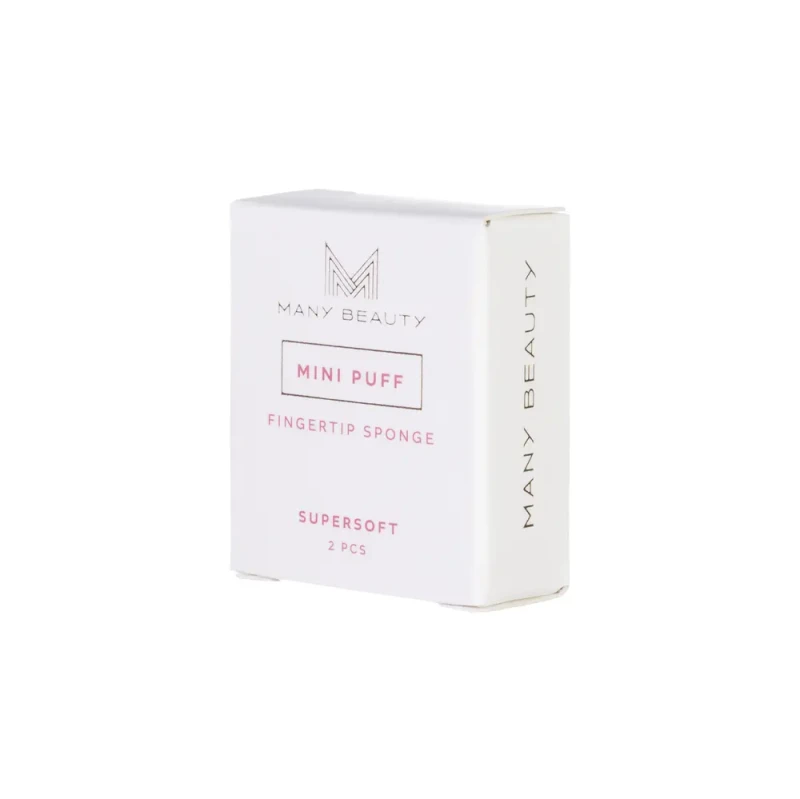 Mini Puff Supersoft | mini puszek na palec | supermiękka gąbka do makijażu | 2 sztuki, opakowanie