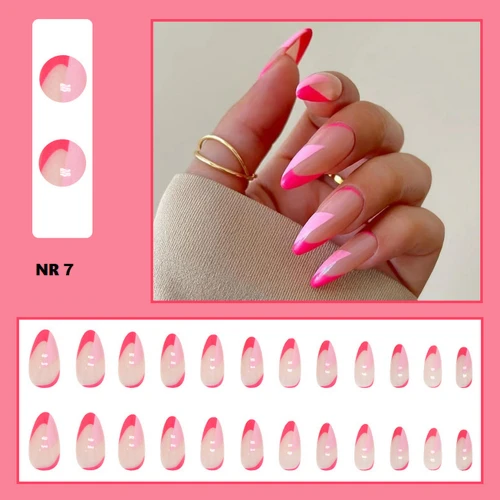 Press On Nails – Selbstklebende Nägel mit fertigem Design | Form: Mandel