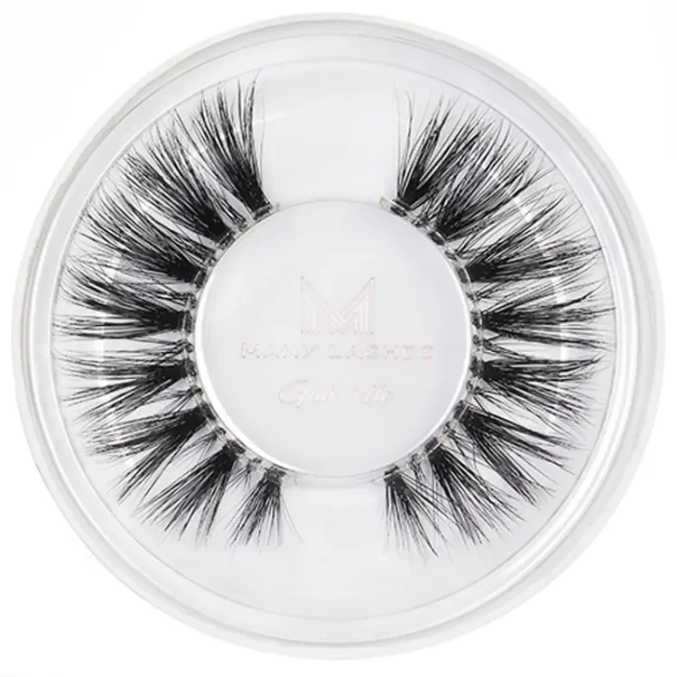 Wimpern auf Band Gabrielle GL-17 | 10–15 mm | durchsichtiges Band