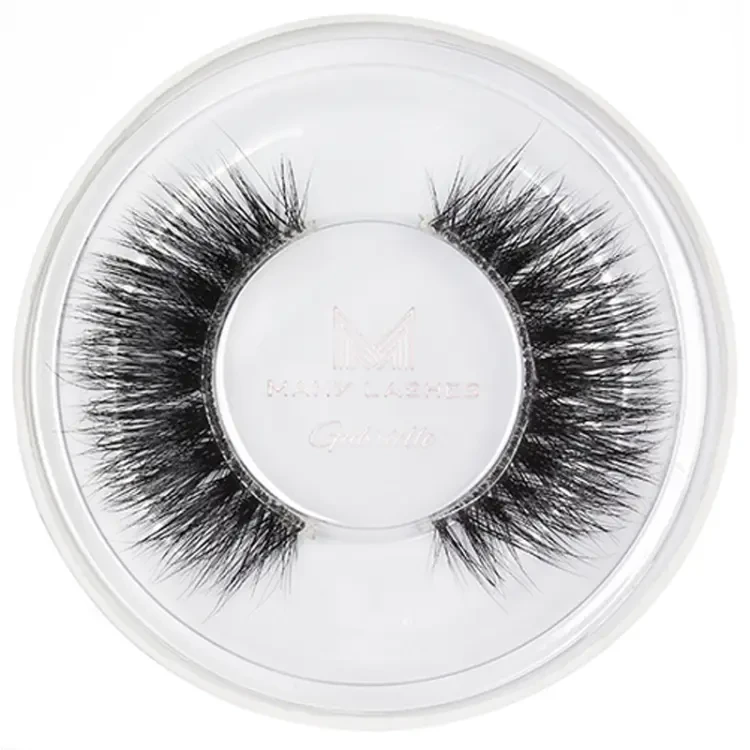 Wimpern auf Band Gabrielle GL-18 | 10–15 mm | durchsichtiges Band
