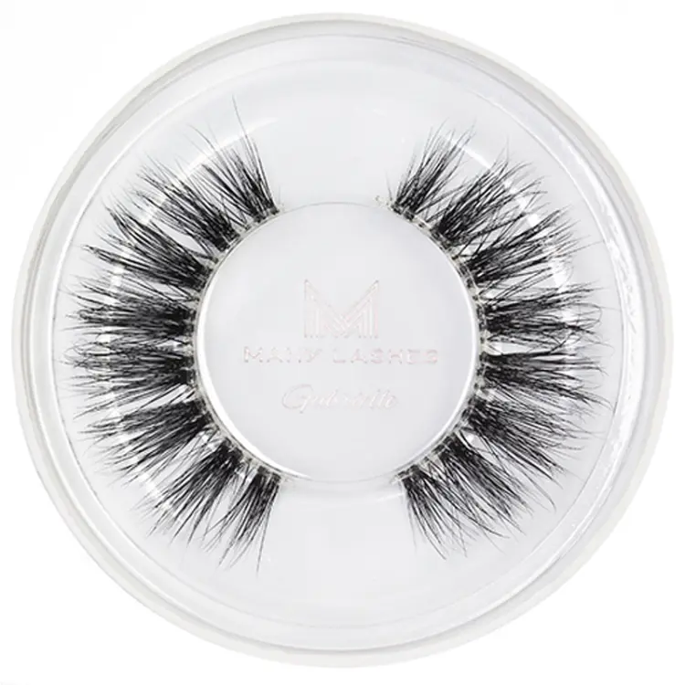 Wimpern auf Band Gabrielle GL-16 | 10–14 mm | durchsichtiges Band