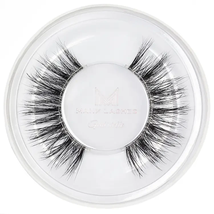 Wimpern auf Band Gabrielle GL-19 | 11–15 mm | durchsichtiges Band
