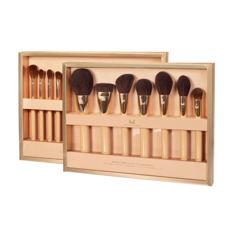 Many Brushes Caramel | Set mit 22 professionellen Make-up-Pinseln