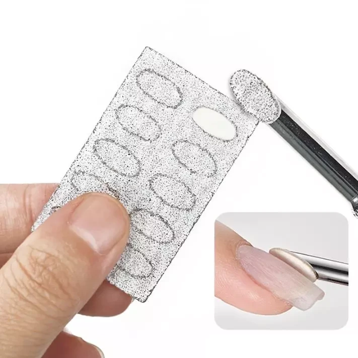 Selbstklebende Schleifpads für Nagelhautschieber | Maniküre und Pediküre | 50 Stück 