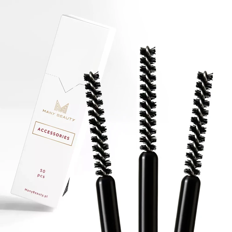 Precyzyjne szczoteczki nylonowe | do laminacji | spirale | 50 sztuk