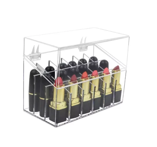 Kosmetischer Organizer für Lippenstifte | Universell | 16 Fächer (1)
