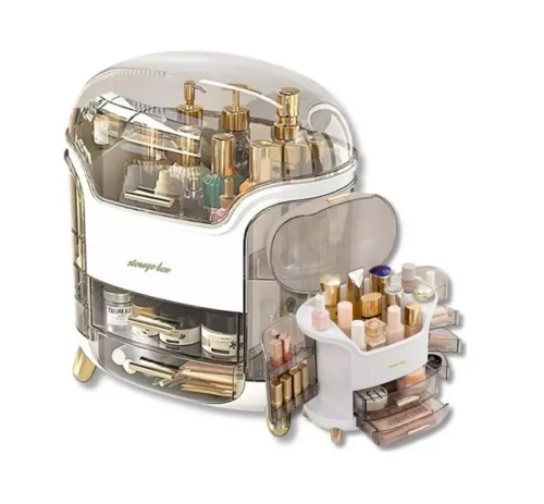 Kosmetik-Organizer mit Standfüßen | Behälter für Pinsel | verschiedene Farben    (1)