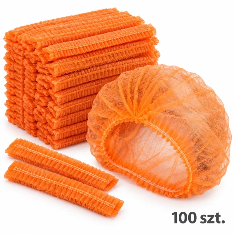 czepek pomaranczowy 100szt (2)_manybeauty.webp