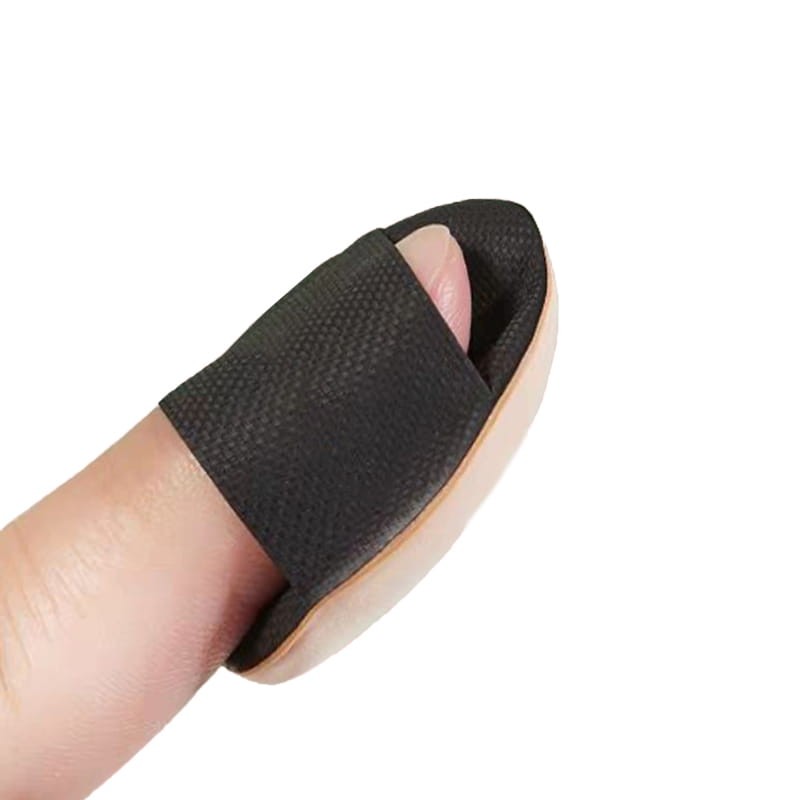 Mini Puff Supersoft | mini puszek na palec | supermiękka gąbka do makijażu | 2 sztuki, czarny