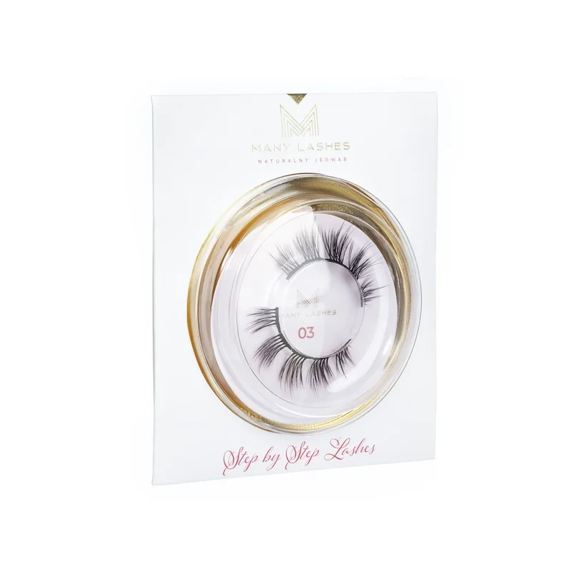 Step by Step Lashes - 03 | Zestaw 10 mini pasków rzęs