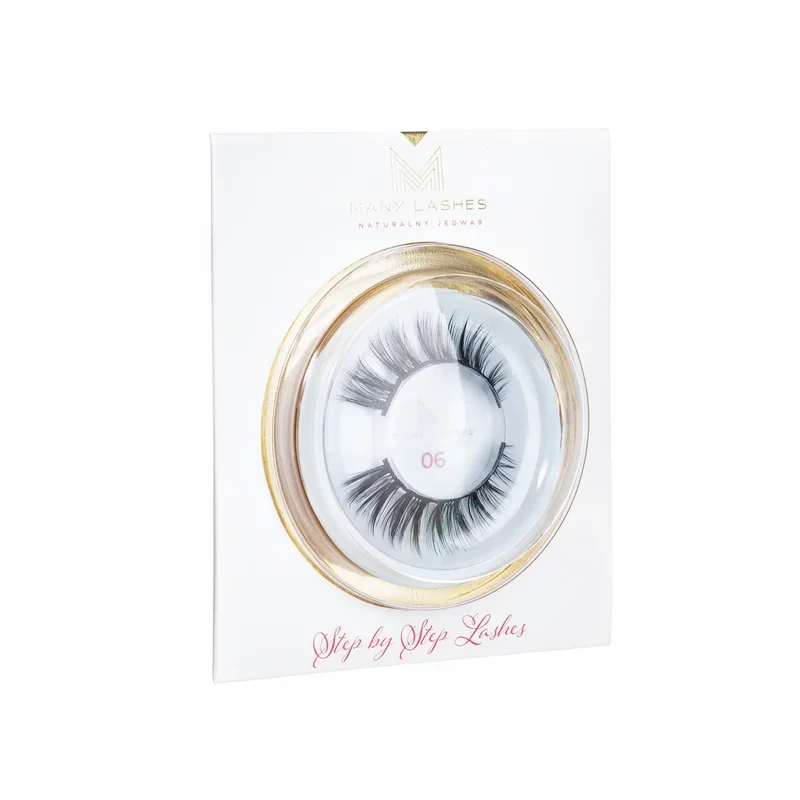 Step by Step Lashes - 06 | Zestaw 10 mini pasków rzęs