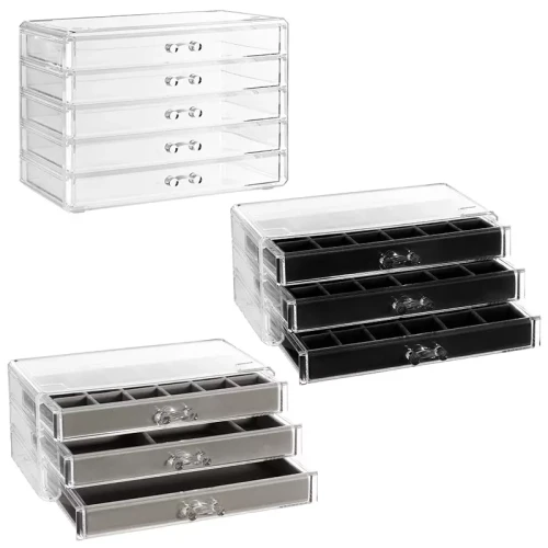 Organizer für Pigmente | Nageldekorationen | Zubehör | Schubladen | Fächer